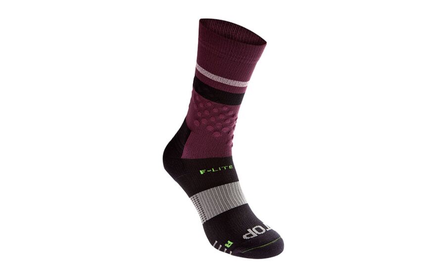 Inov-8 F-lite Crew Mens Running Socks Purple/Black Philippines 48156LXAW